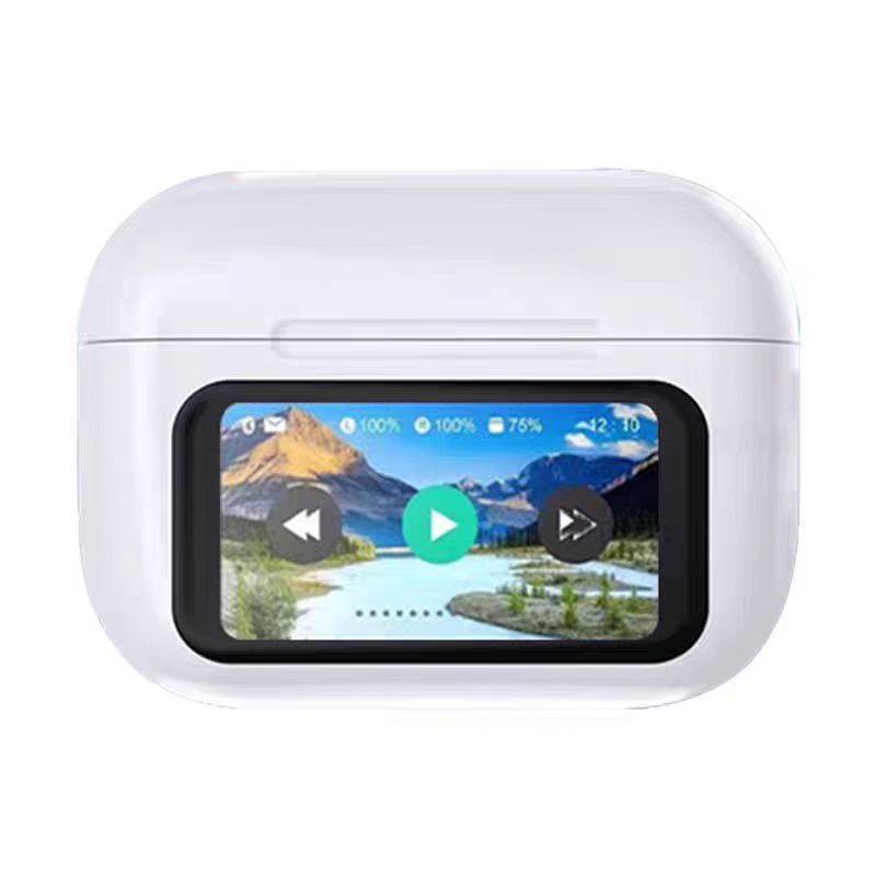 Factory Price Bluetooth Earphone with Touch Screen for iPhone Huawei Vivo Mobile Phones TWS Non-Noise Cancelling Headphones